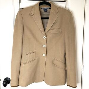 Ralph Lauren Tan Blazer with White Buttons